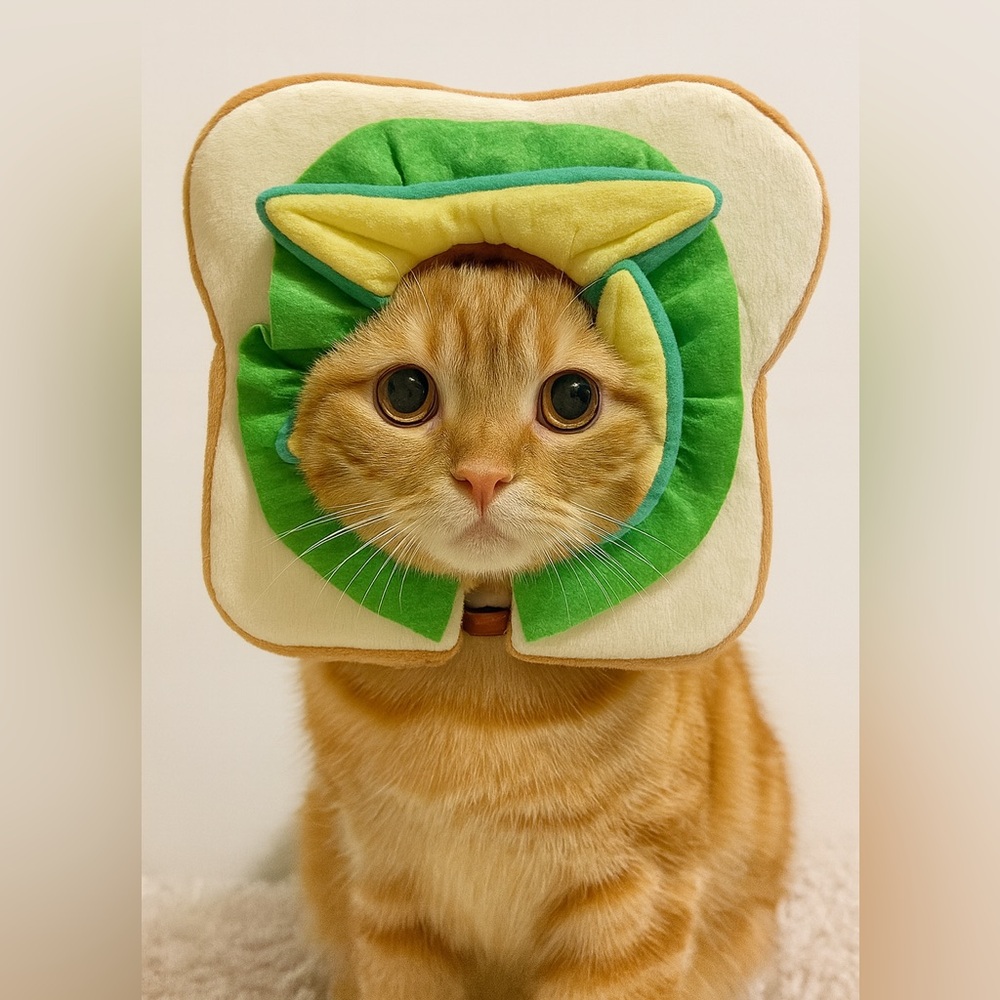 Hyde & EEK Boutique Avocado Toast pet Collar XXS/XS